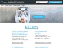 Tablet Screenshot of gratis-cursus-boekhouden.nl